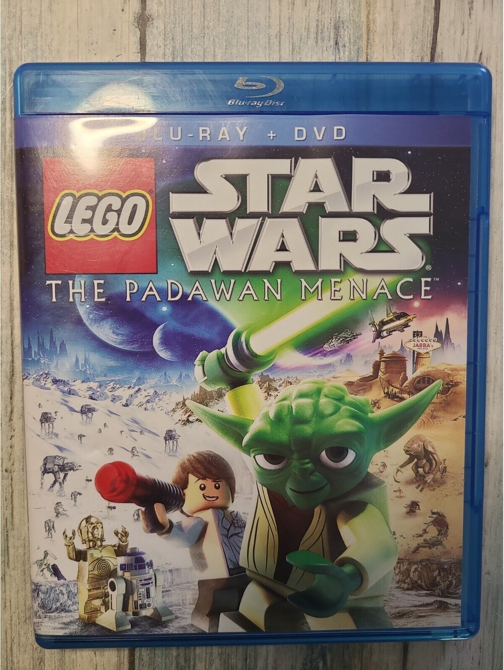LEGO Star Wars The Padawan Menace Blu-ray + DVD 2-Disc Set